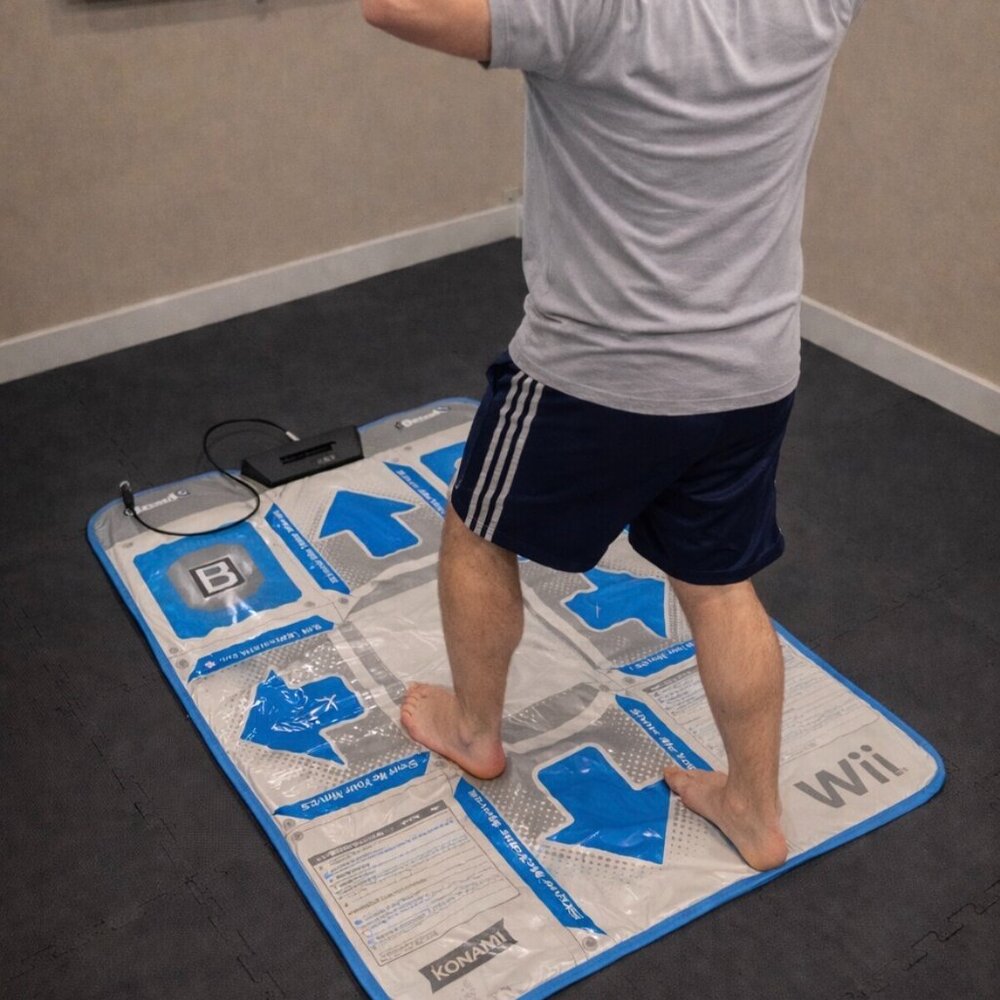 KONAMI NINTENDO WII DDR Dance Dance Revolution Dance Pad Mat RU054 NO GAME